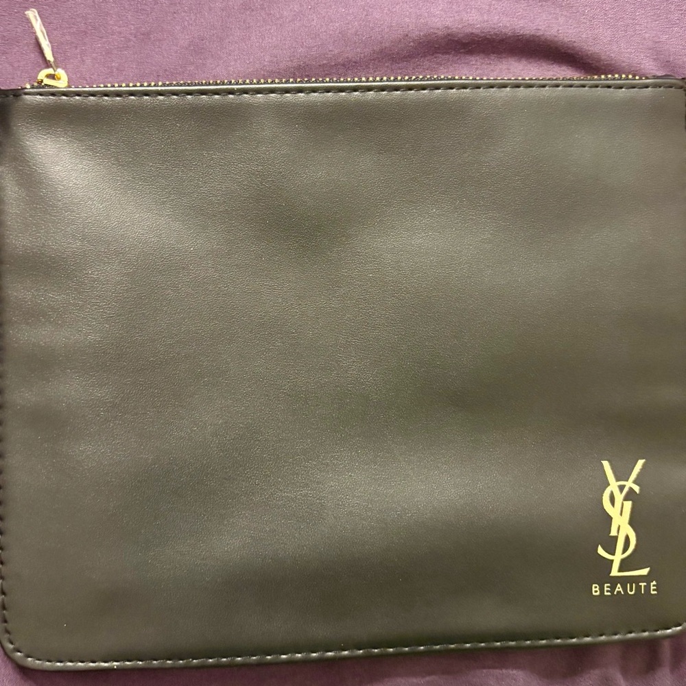 Black Toiletry Bag YSL